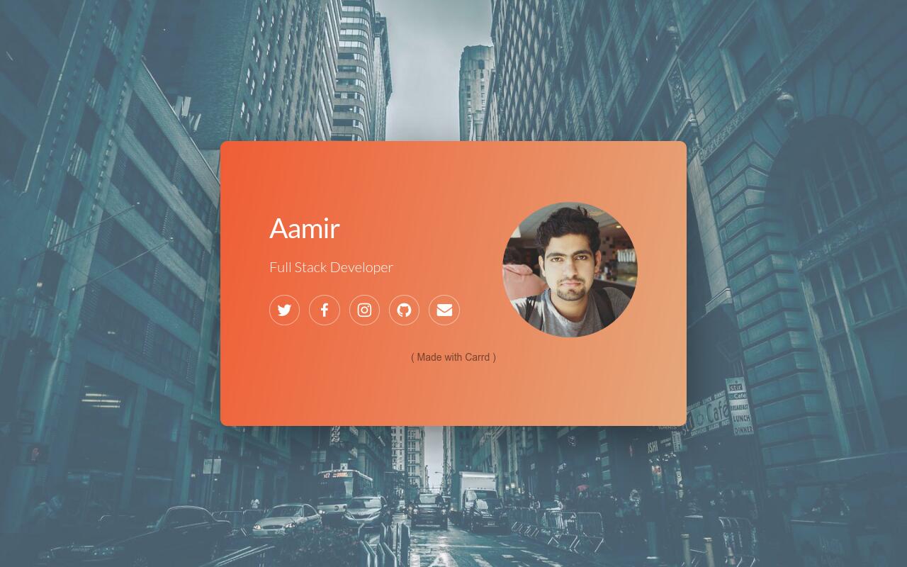 Carrd profile picture for @rana